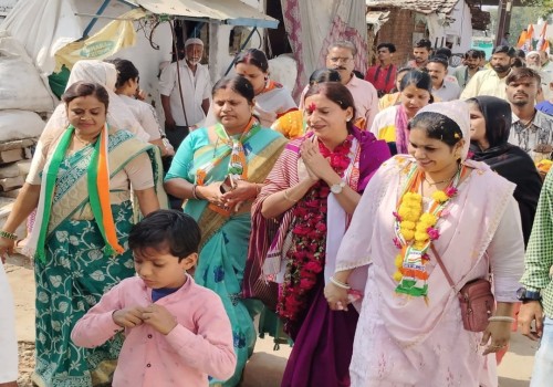 शिवराज और भाजपा ने किया बहन बेटियों की वोट  को लोभ लालच से खरीदने का पाप, बहन बेटियां ही देगी इनको दंड - रेखा चौधरी