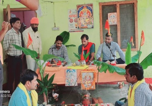 धूमधाम से मनाई गई विश्वकर्मा जयंती, पूजे गए निर्माण के देव।