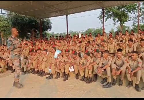 उ0प्र0 बटालियन एन0 सी0 सी0 सीतापुर का आठ दिवसीय संयुक्त वार्षिक प्रशिक्षण शिविर