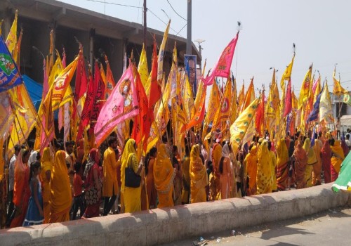 श्री श्याम महोत्सव पर भव्य निशान यात्रा एवम सांस्कृतिक कार्यक्रम आयोजित