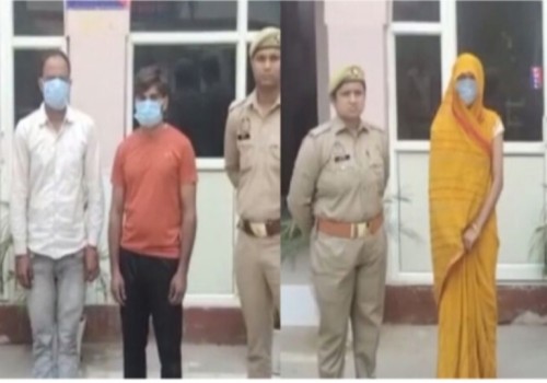 पड़ोसन भगा ले गई थी दो किशोरियों को, पुलिस ने दबोचा