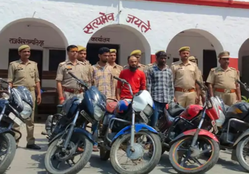 *तीन सक्रिय वाहन चोरों पर पुलिस ने कसा शिकंजा*