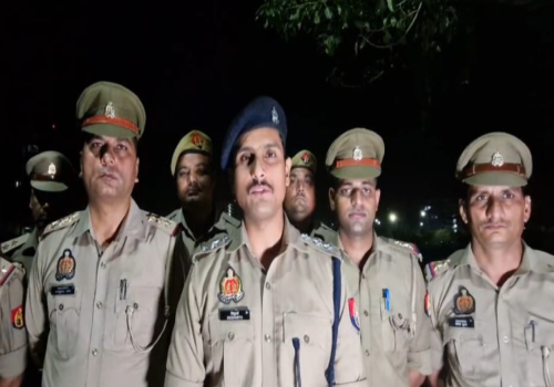 पुलिस मुठभेड़ के दौरान दो लुटेरे गिरफ्तार