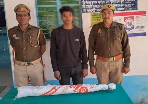 *थाना जंसा पुलिस ने चोरी की समर्सिबल मोटर के साथ अभियुक्त राजेन्द्र कुमार को किया गिरफ्तार*   