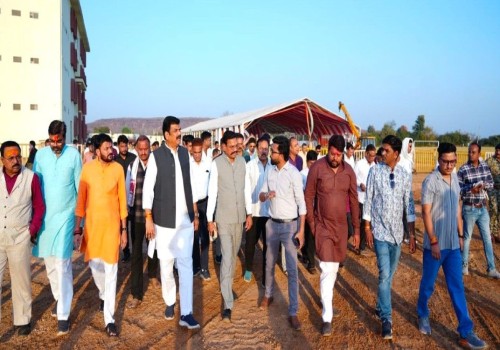 मुख्यमंत्री डॉ. मोहन यादव के आगमन को लेकर तैयारी जोरों परमंत्री गोविंद सिंह राजपूत ने जनप्रतिनिधियों एवं अधिकारियों के साथ कार्यक्रम स्थल का किया निरीक्षण