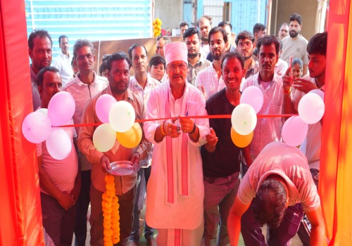 सागर के धर्म श्री अंबेडकर वार्ड में सामुदायिक भवन निर्माण कार्य का लोकार्पण, विधायक शैलेंद्र कुमार जैन ने किया माता रानी का पूजन