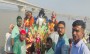 जयकारों के साथ मॉ की प्रतिमाओं का किया गया विसर्जन