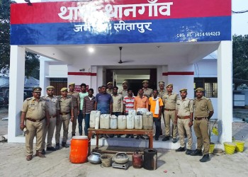 पुलिस ने शराब का अवैध कारोबार करने वालों पर शिकंजा कसना किया शुरू.....