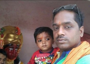 शाही शेरगढ़ रोड पर शराब सेल्समैन अनुज मिश्रा का एक्सीडेंट के दौरान मौत