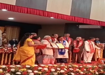 बरेली में रुहेलखंड विश्वविद्यालय  का 20 वां दीक्षांत समारोह राजपाल आनंदी बेन पटेल हुई शामिल 