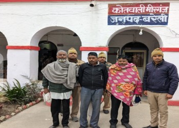 बरेली के थाना मीरगंज पुलिस ने 3 गोतस्करों को किया गिरफ्तार