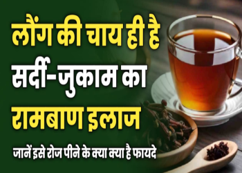 सर्दी के मौसम में लौंग की चाय के है अनेक फायदे सर्दी-जुकाम का है रामबाण इलाज 