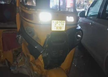 बरेली के मीरगंज हाईवे पर अज्ञात वाहन की टक्कर से टेम्पो पलटा, एक ही परिवार के 10 लोग घायल