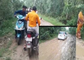 बरेली के ब्लॉक मीरगंज के गांव रेतीपुरा की पुलिया बनी जनता के गले की हड्डी