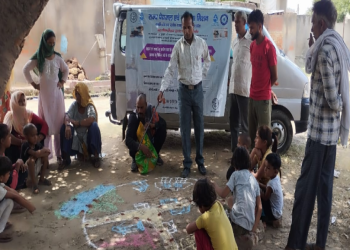 *विकास खण्ड सम्भल के ग्राम पंचायत चित्रावली में मास्टर ट्रेनर हरपाल सिंह ने ग्रामवासियों को बताया जल संरक्षण का महत्व*