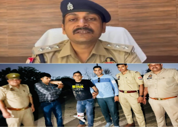 थाना लिंकरोड पुलिस टीम मुठभेड़ के दौरान एक अभियुक्त गिरफ्तार