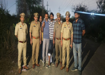 *थाना ट्रांनिका सिटी पुलिस ने मुठभेड़ के दौरान हत्या कर फरार चल रहे शातिर बदमाश को किया गिरफ्तार, कब्जे से तमंचा व कारतूस बरामद*