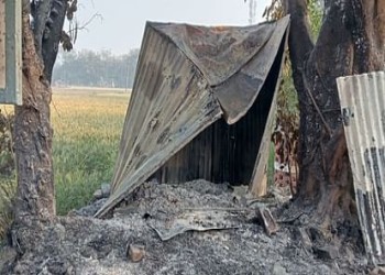 वाराणसी न्यूज: पान की दुकान को किया आग के हवाले, सबकुछ जलकर राख