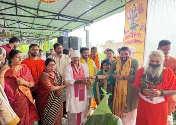 श्रावण मास के मंगल अवसर पर संभागीय भाजपा कार्यालय में धार्मिक अनुष्ठान पार्थिव शिवलिंग निर्माण एवं रूद्राभिषेक कार्यक्रम का आयोजन संपन्न