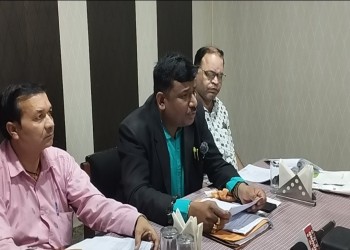 सागर सागररोदय तीर्थ के पंजीयन और उनकी 2 दुकानें को तोड़ने को लेकर पीड़ित  रूपेश सोनी ने की पत्रकार वार्ता 