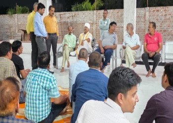 सनराइज मेगा सिटी कॉलोनी में चोरी की घटनाये विधायक शैलेंद्र जैन ने किया निरीक्षण पुलिस को दिए चोर पकड़ने के कड़े निर्देश