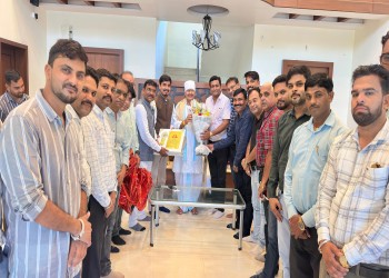 सागर में इंजीनियर्स फोरम की नवनियुक्त कार्यकारिणी ने विधायक शैलेंद्र कुमार जैन से की सौजन्य भेंट
